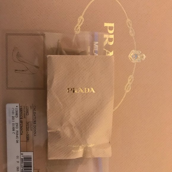 Prada Patent Leather Round-Toe Pumps | Size: 6.5 - Picture 7 of 7